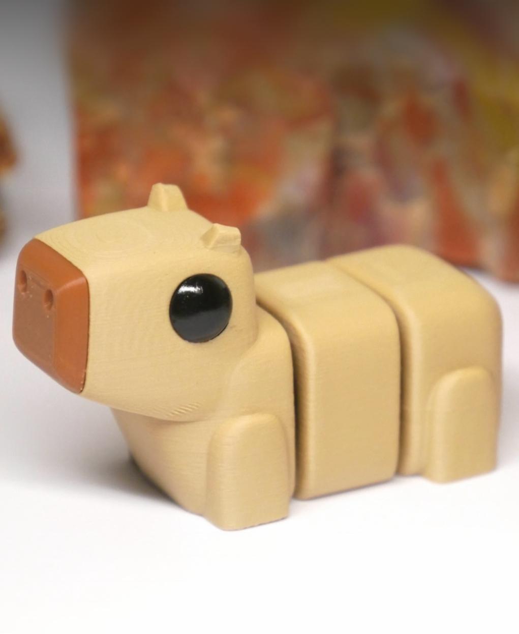Articulated Capybara 3d model