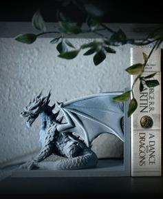 Dragon bookends 3d model