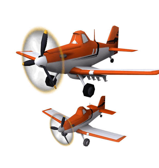 Disney Dusty Crophopper 3d model