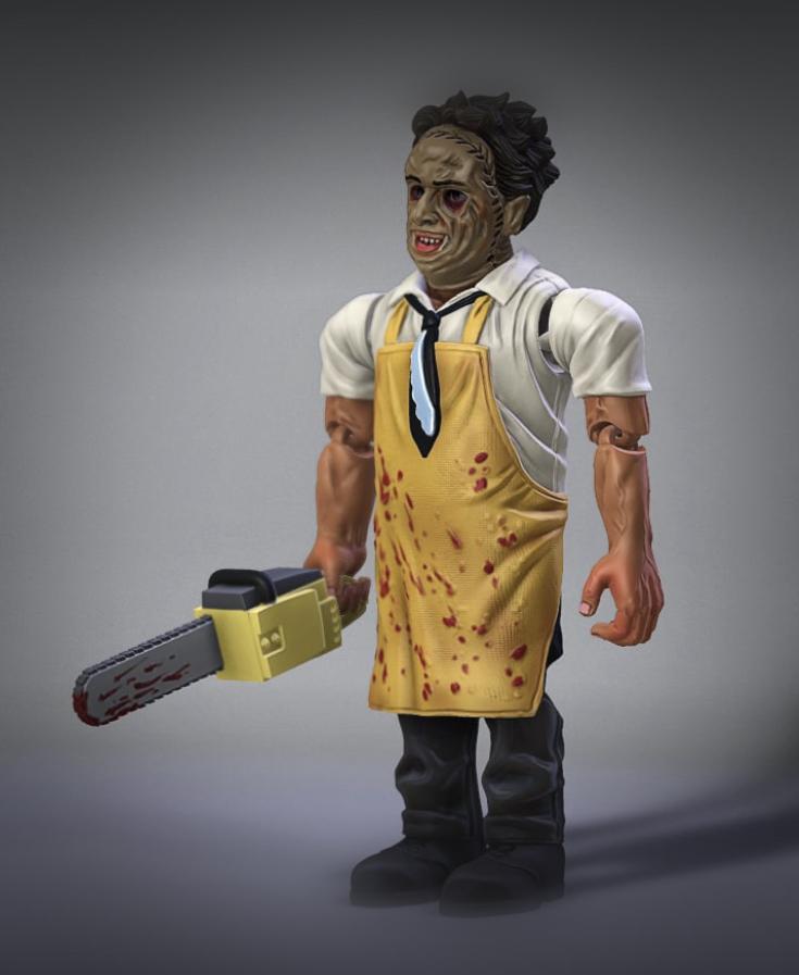 Flexi Leatherface 3d model