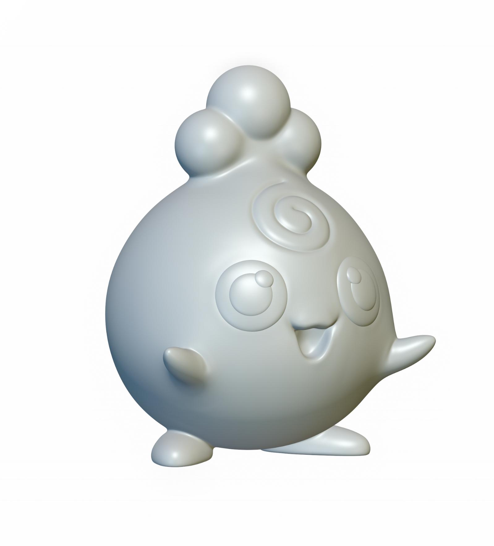 Pokemon Igglybuff #174 - Optimized for 3D Printing 3d model