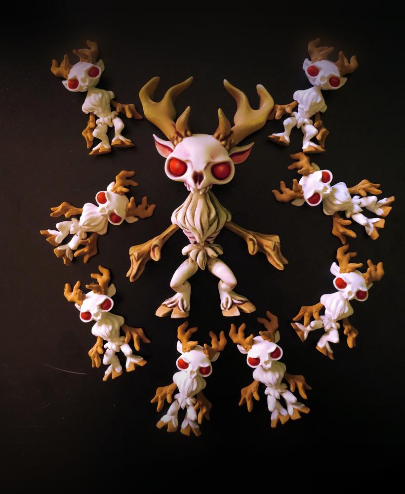 Mini Wendigo 3d model