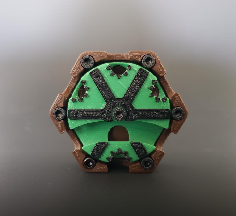 Hextraction Magnetic Kythera Tile 3d model