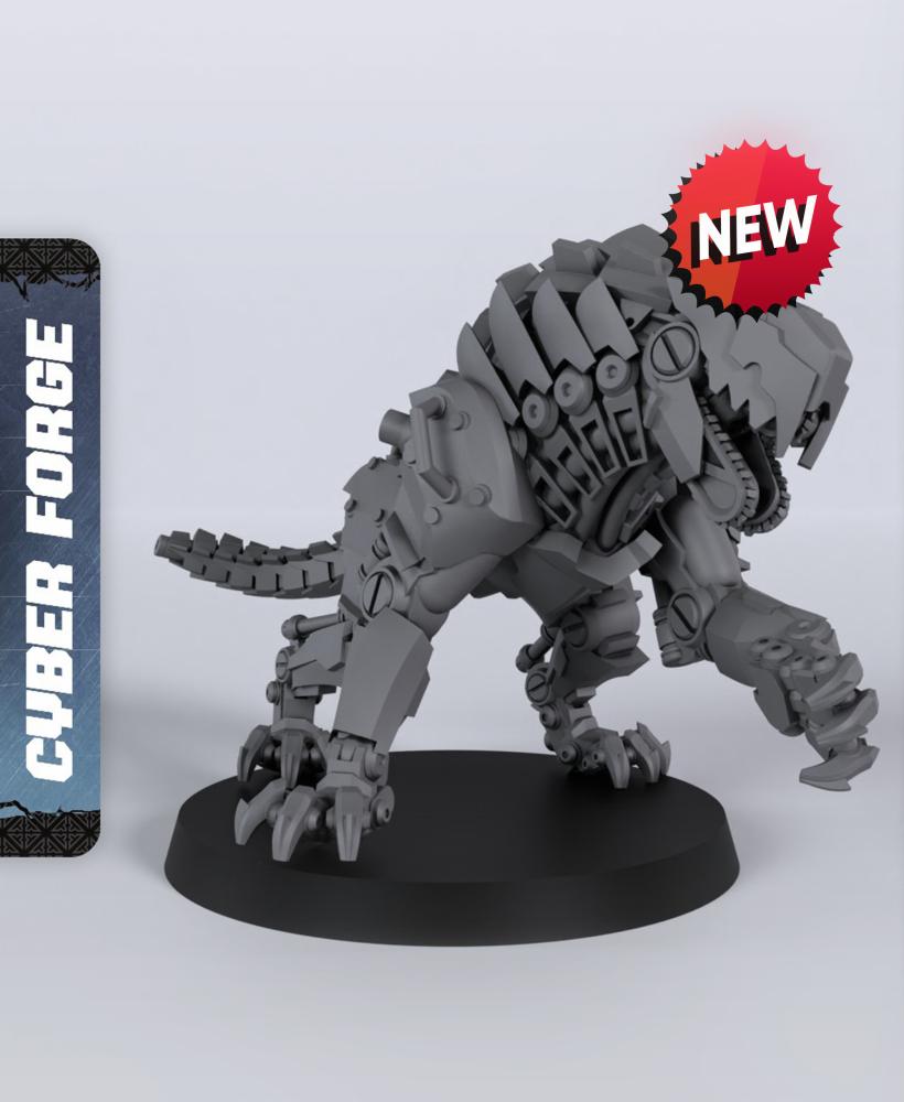 Warbeast D - With Free Cyberpunk Warhammer - 40k Sci-Fi Gift Ideas for RPG and Wargamers 3d model