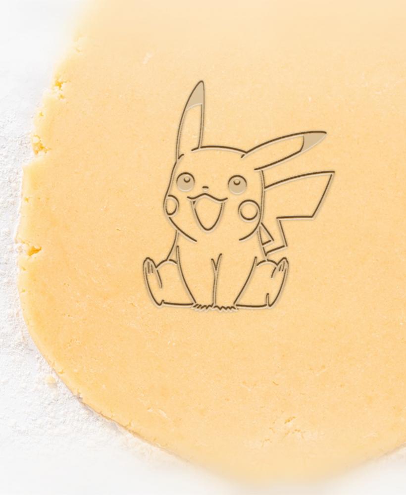 Pikachu Cookie Cutter, Biscuit Cutter 3d model