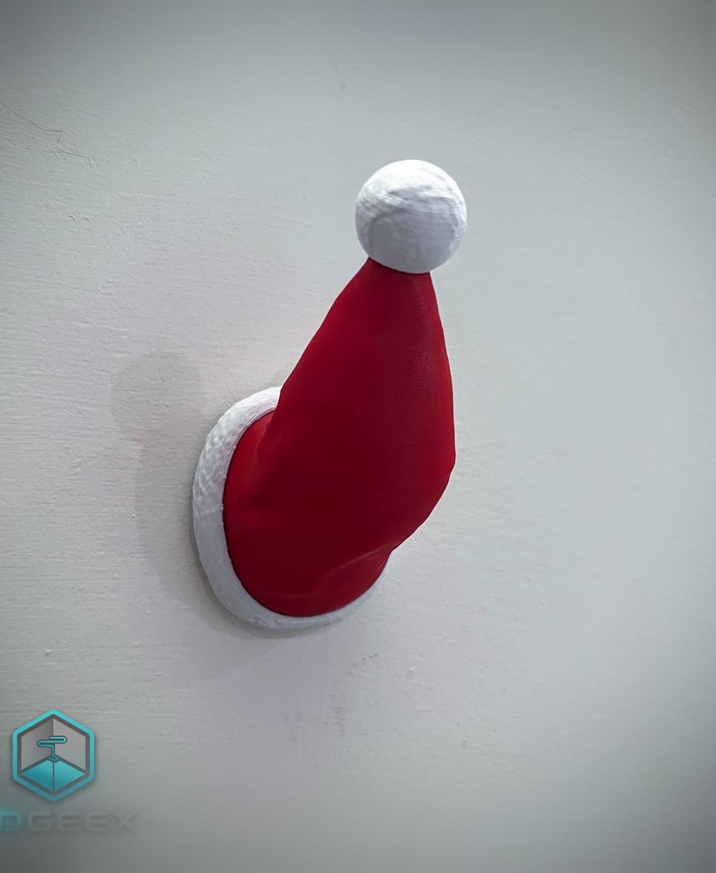 Santa's Hat - Keychains, Decoration, Hanger & Magnets 3d model