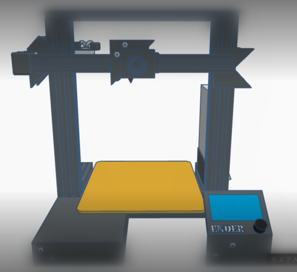 Ender 3 Pro Model 3d model