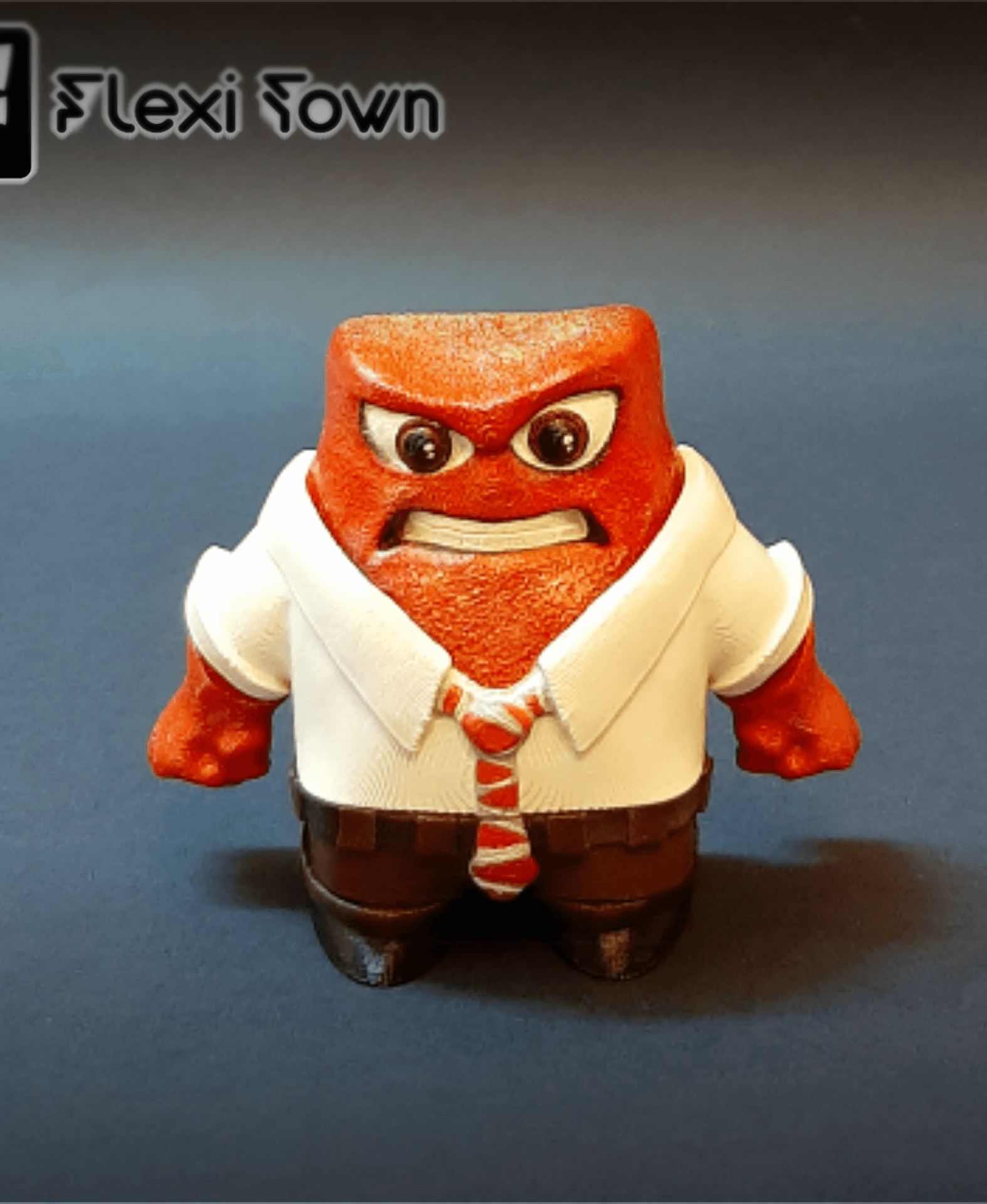 Flexi Print-in-Place Anger 3d model