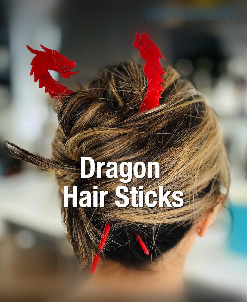 Dragon Hair Sticks 3d model