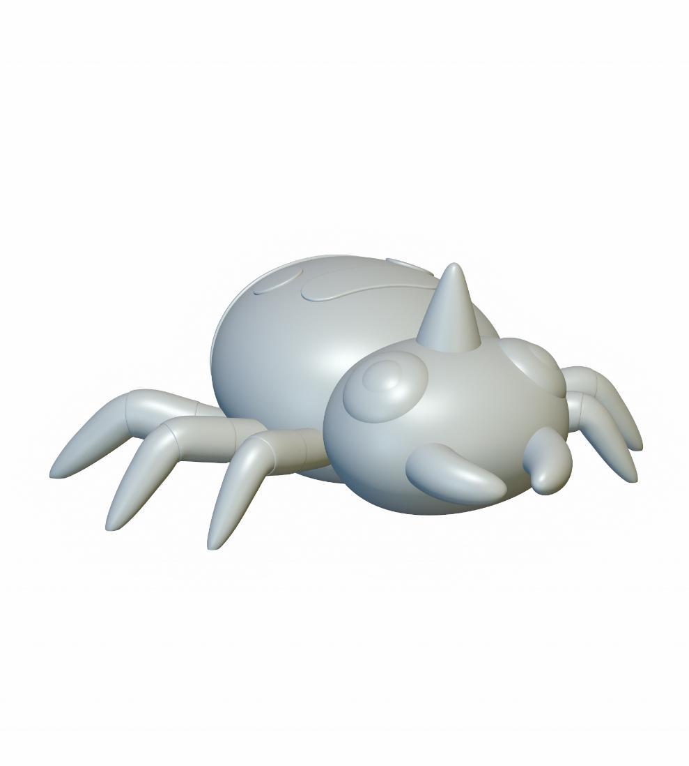 Pokemon Spinarak #167 - Optimized for 3D Printing 3d model