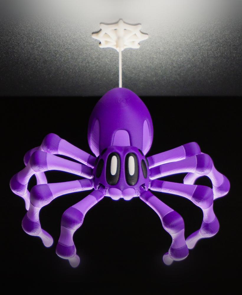 Blob Spider - Magnetic Retractable Flexi Art Toy 3d model