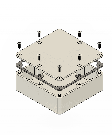 Rugged Box 100x100x30.stl 3d model