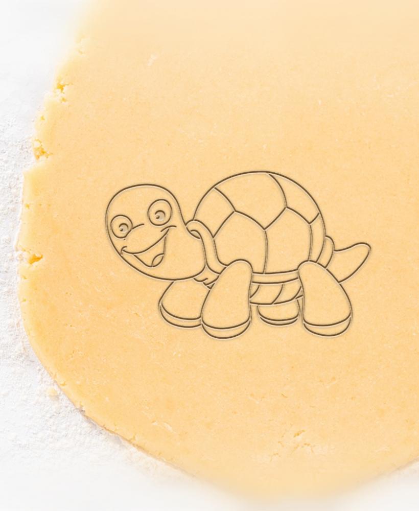 Turtle Cookie Cutter, Biscuit Cutter 3d model