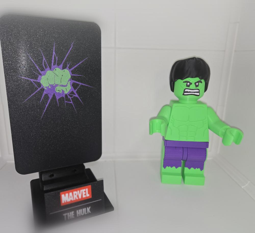 Hulk 150x250mm Backer Plate 3d model