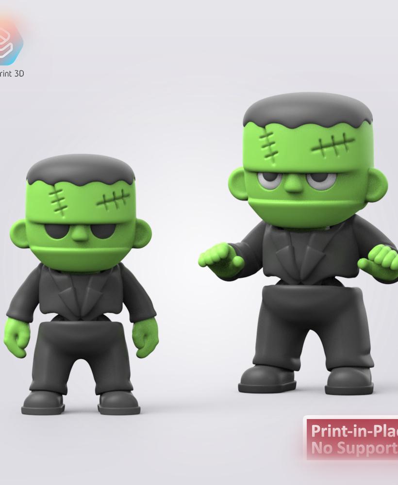 Halloween Flexi Frankenstein V2 3d model