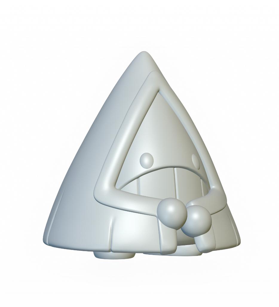 Pokemon Snorunt #361 - Optimized for 3D Printing 3d model