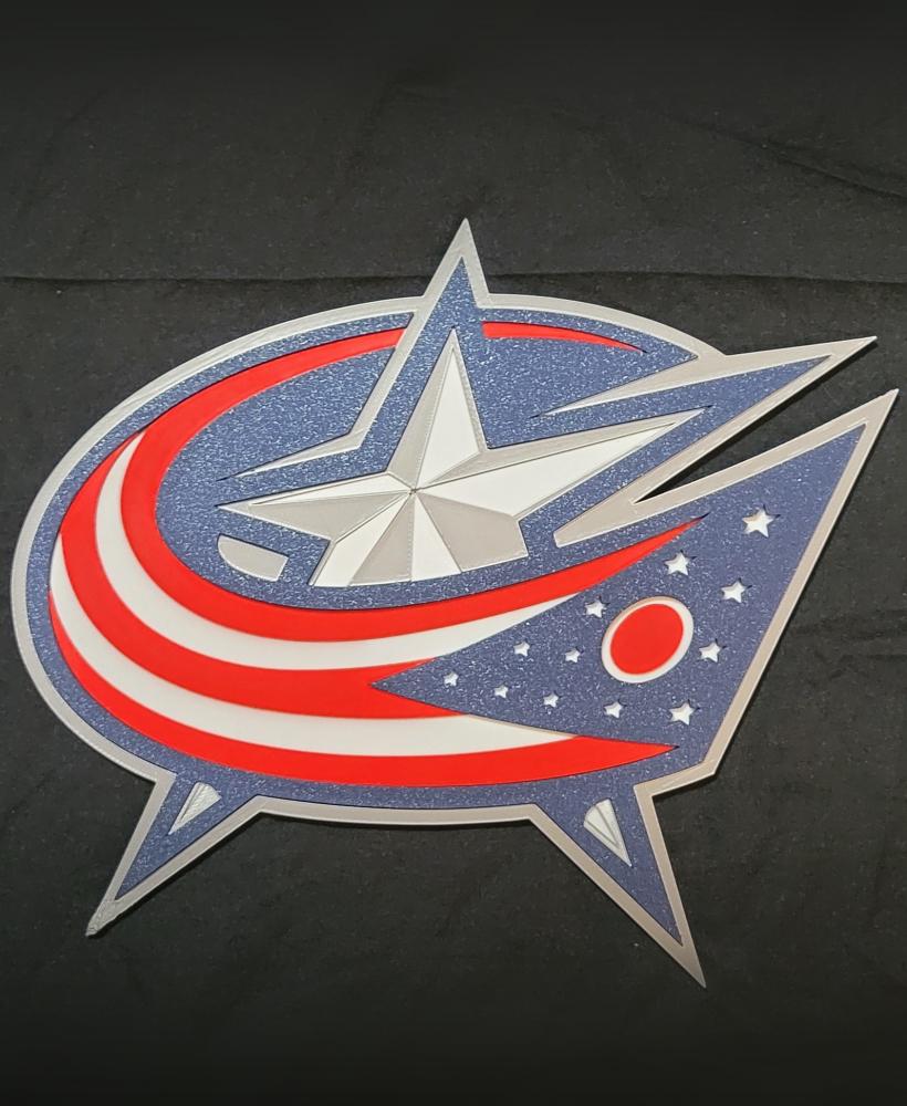 Columbus Blue Jackets 3d model