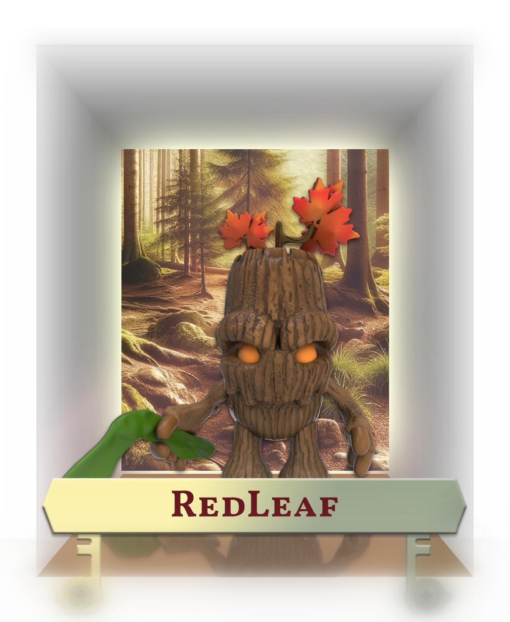 Redleaf 3d model