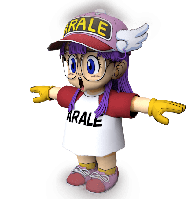 Dragon Ball Arale 3d model