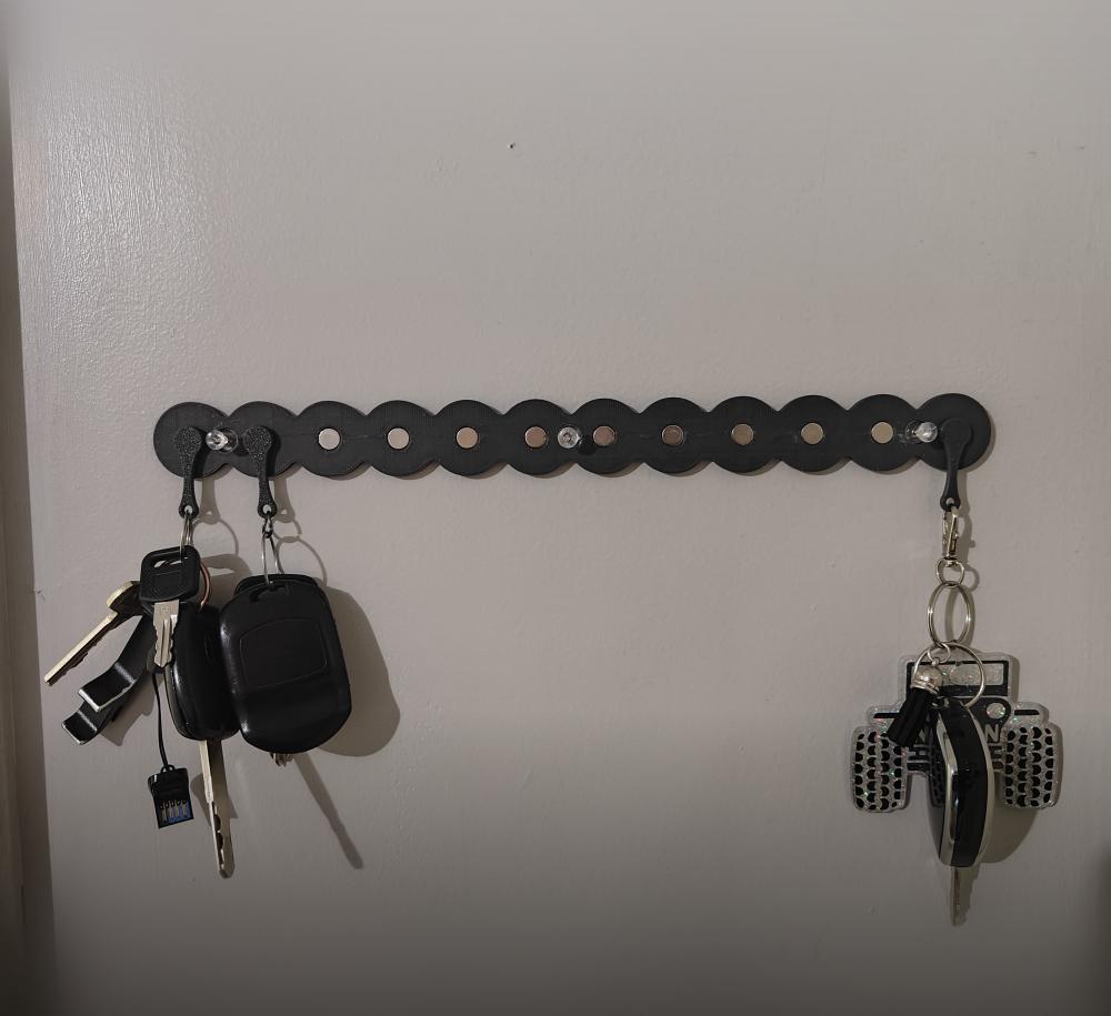 Magnetic Key Organizer 3d model