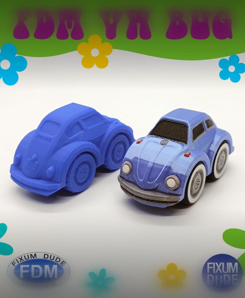 Fixum Dude Motors PiP VW Bug 3d model