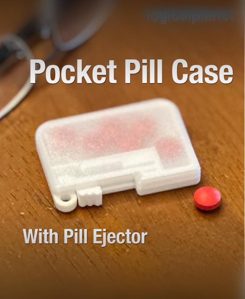 Pocket Pill Popper 3d model