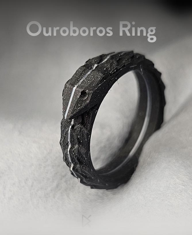Ouroboros Ring 3d model