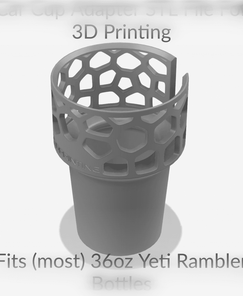 36oz Yeti Rambler Car Cup Adapter (101mm Diameter) - Commercial Use 3d model