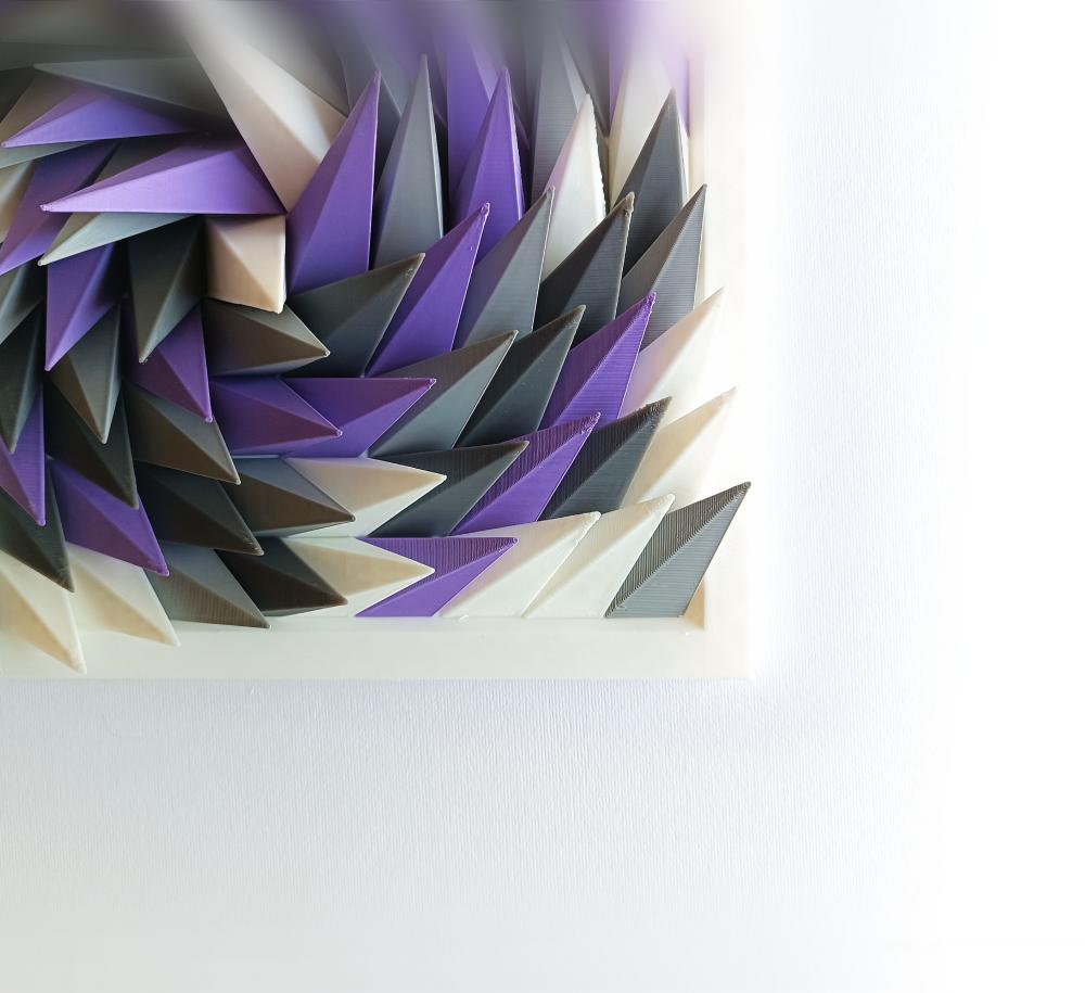 3D Wall Sculpture, Twister 3d model