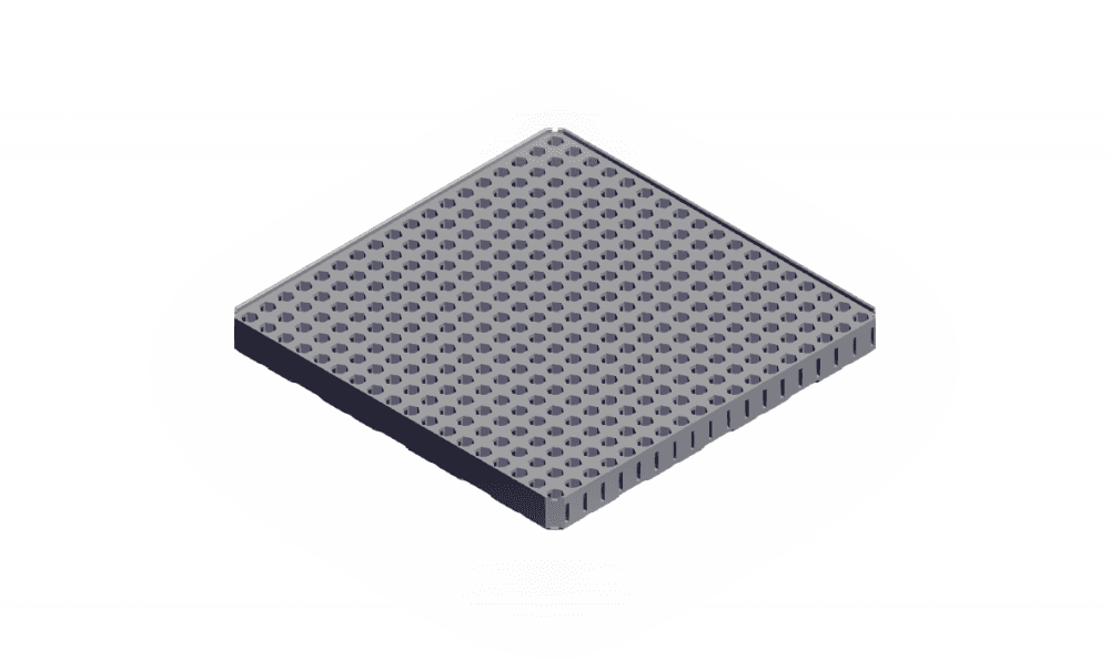 Multibin - 4x4x0.5H Hex Bit Insert.stl 3d model