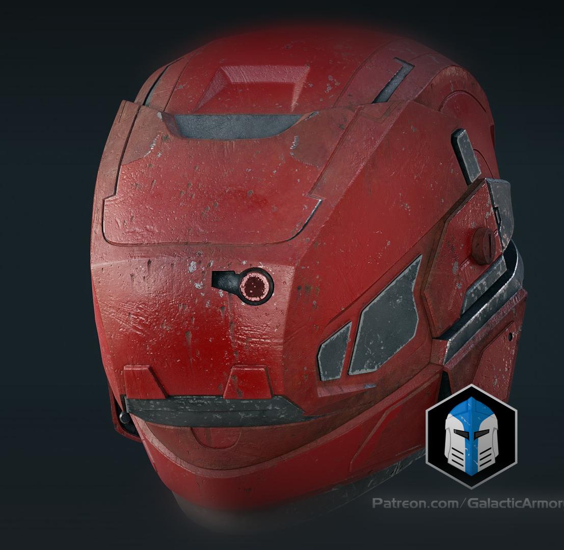 Halo Reach Gungnir Helmet - 3D Print Files 3d model
