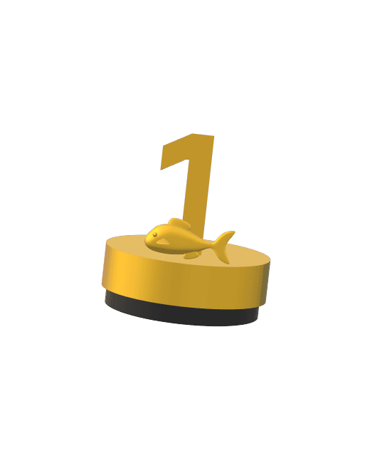 1st Trophy 3d model