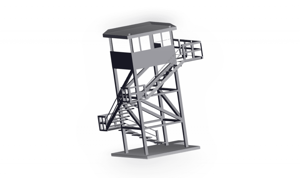 WatchTower.obj 3d model