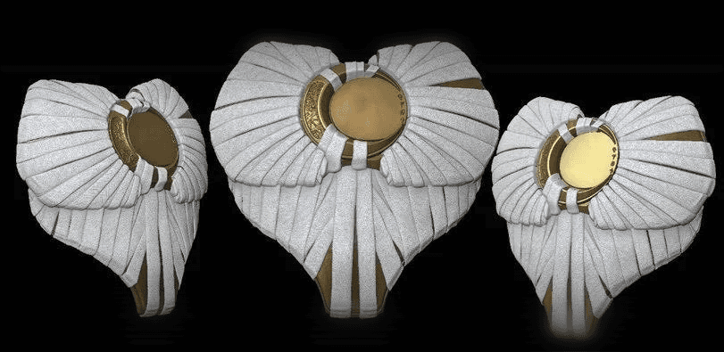 Moon Knight Chest STL 3D FILE 3d model