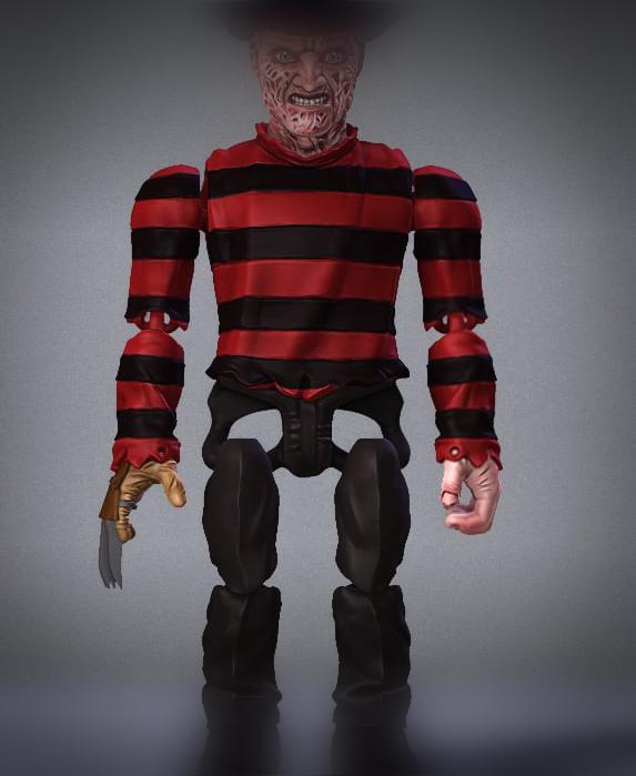 Flexi Freddy Kruger 3d model