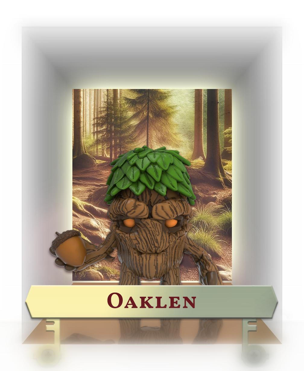 Oaklen 3d model