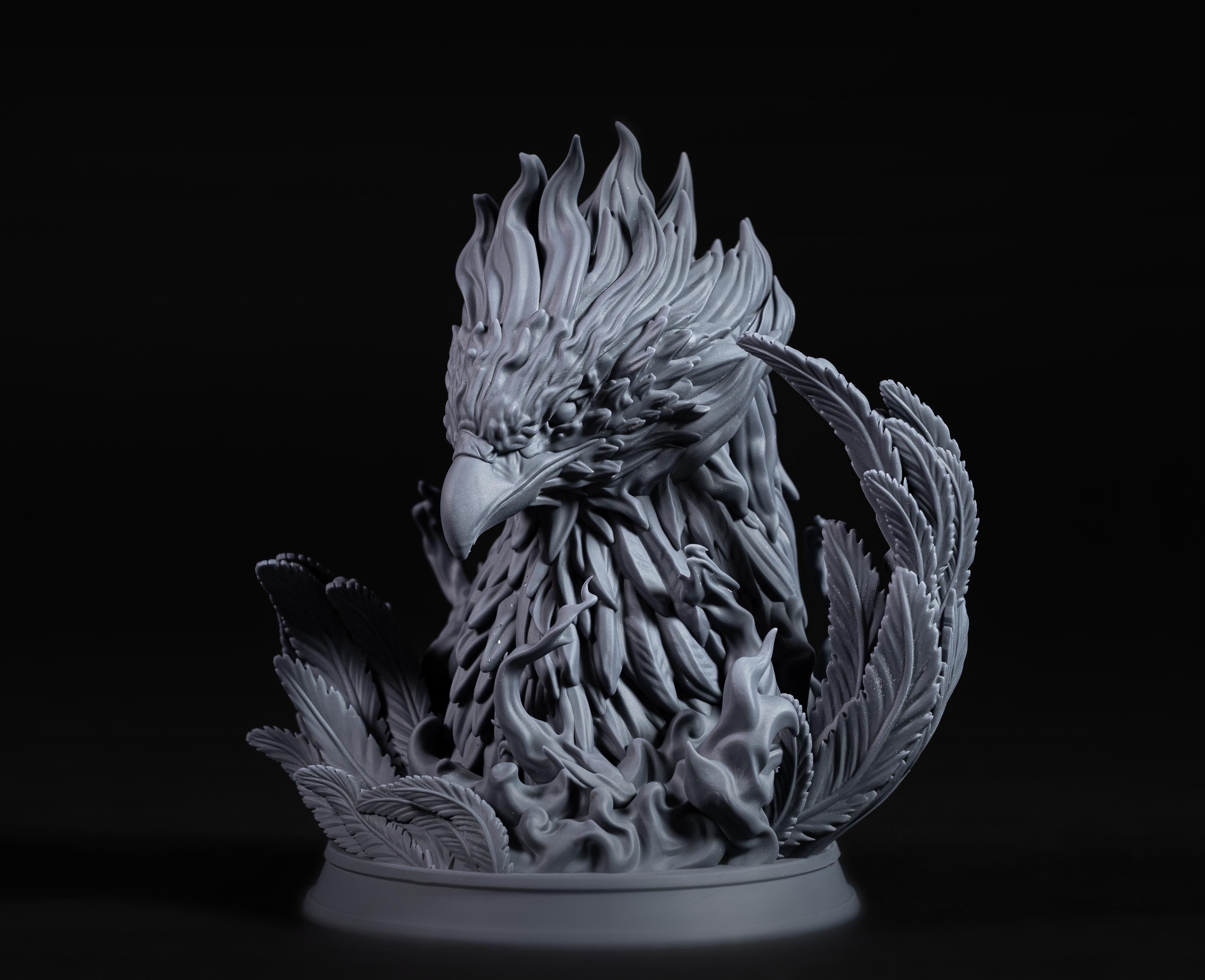 Phoenix bust (Pre-Supported) 3d model