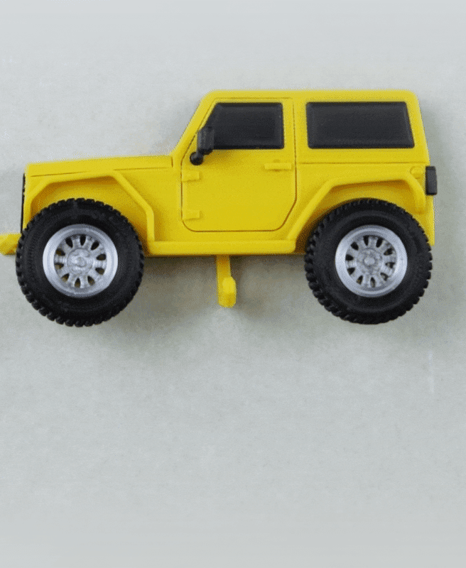 JEEP - WALL KEY HANGER 3d model