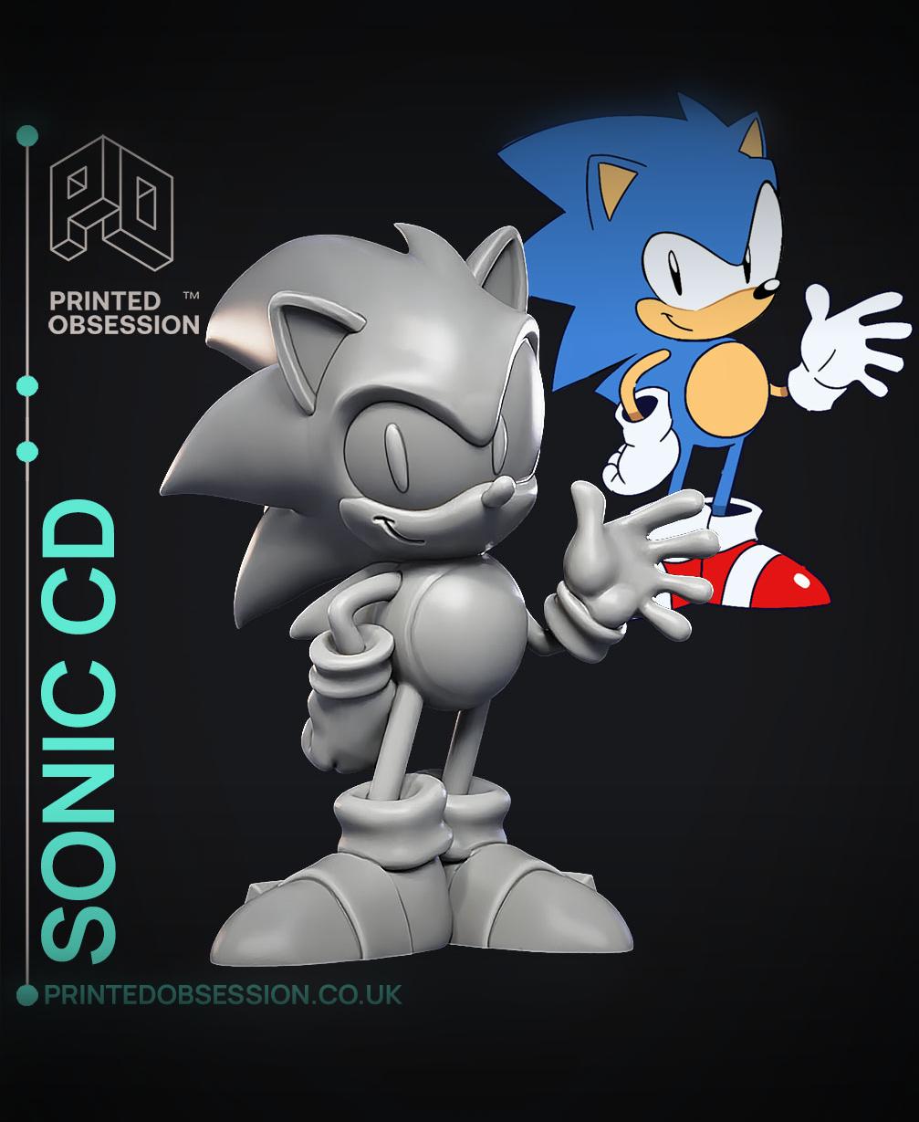 Sonic CD - Sega - Fan Art 3d model