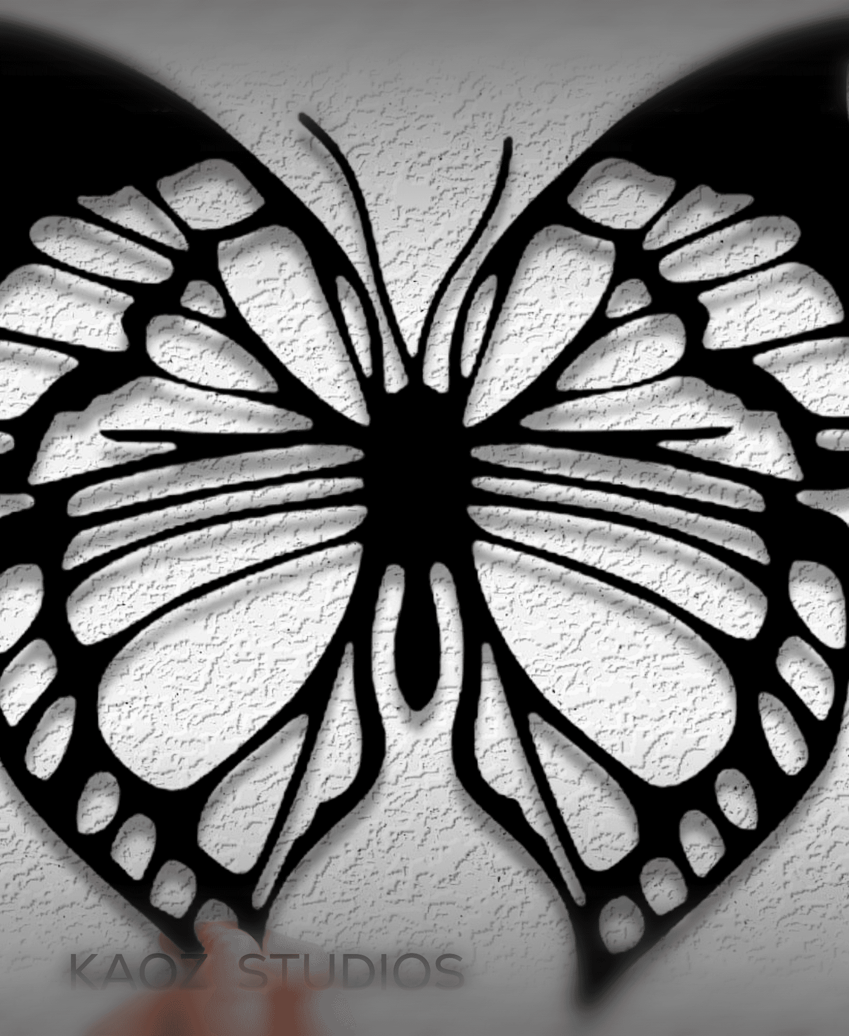 butterfly wall art moth wall decor garden insect decoration 3d model