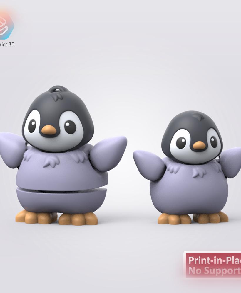 Flexi Penguin 3d model