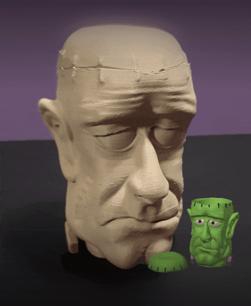 Frankenstein Bowl 3d model