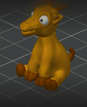 Goat (No Supports) 3d model