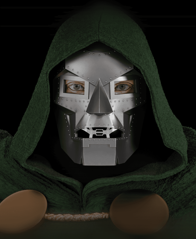 Comic Dr Doom Mask 3D Printer STL File 3d model