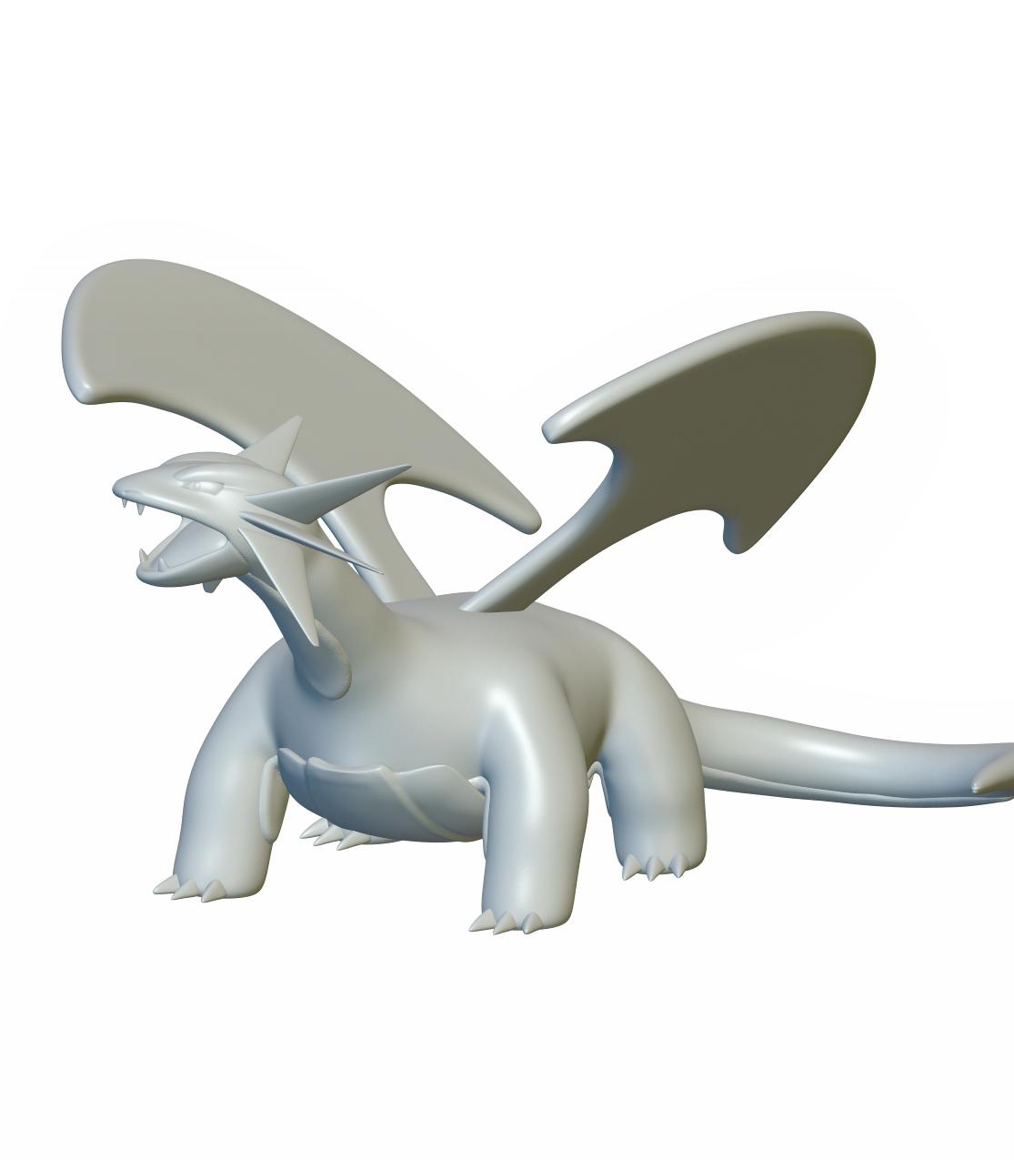 Pokemon Salamence #373 - Optimized for 3D Printing 3d model