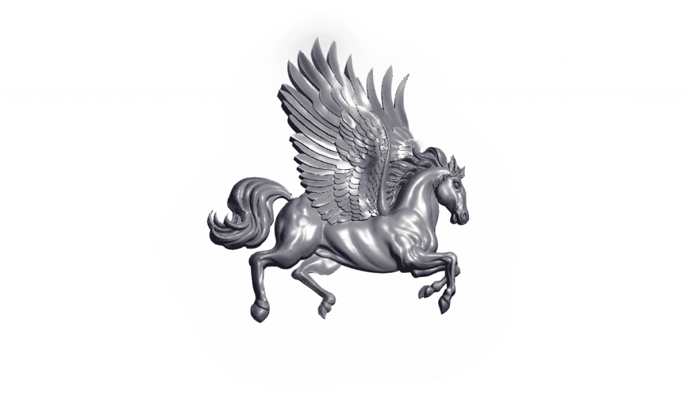 Flying Horse.OBJ 3d model