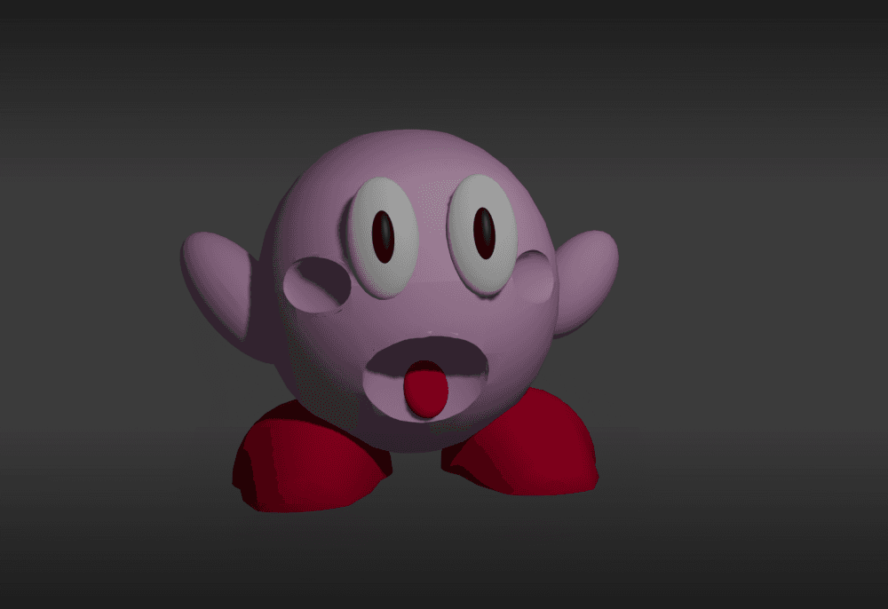 Kirby cup v2.stl 3d model