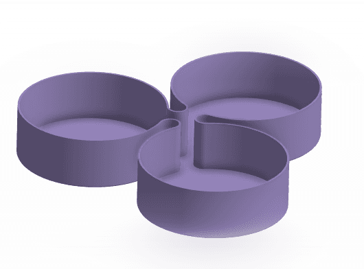 Desktop Tray (Vase Mode) 3d model