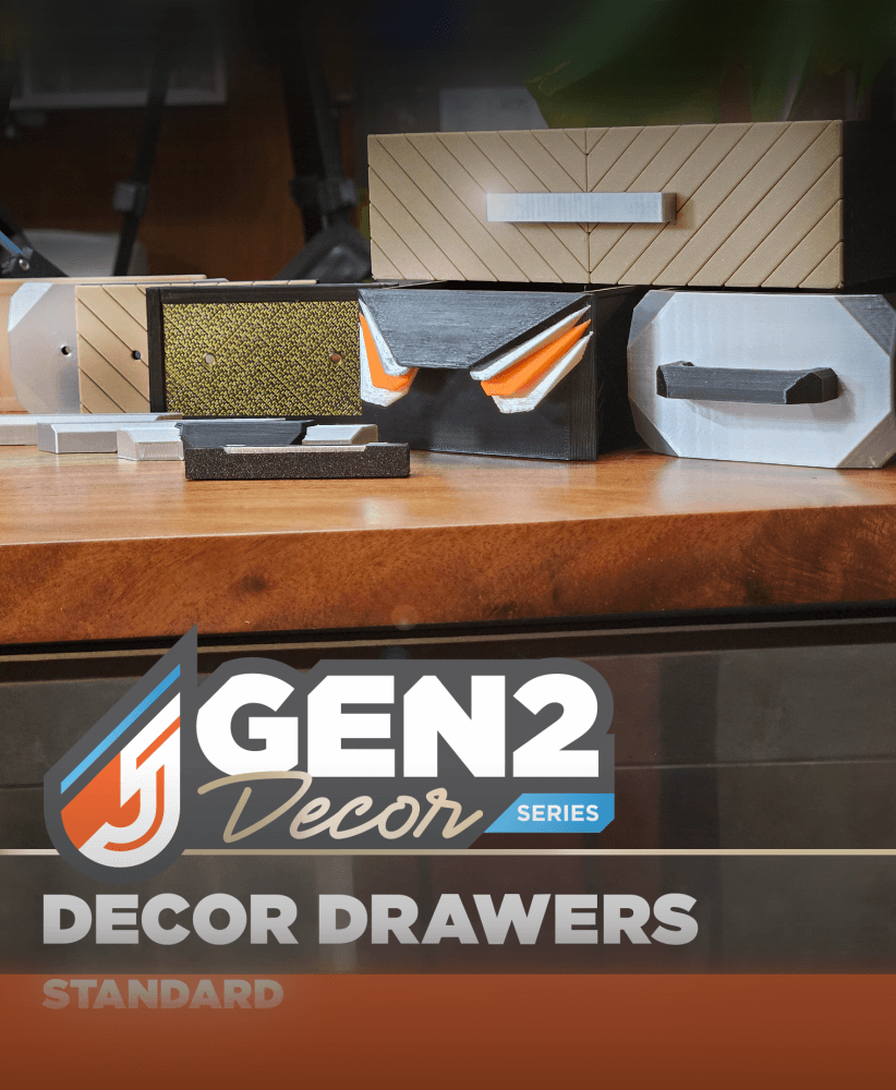 GEN2 Decor Drawers - STANDARD 3d model