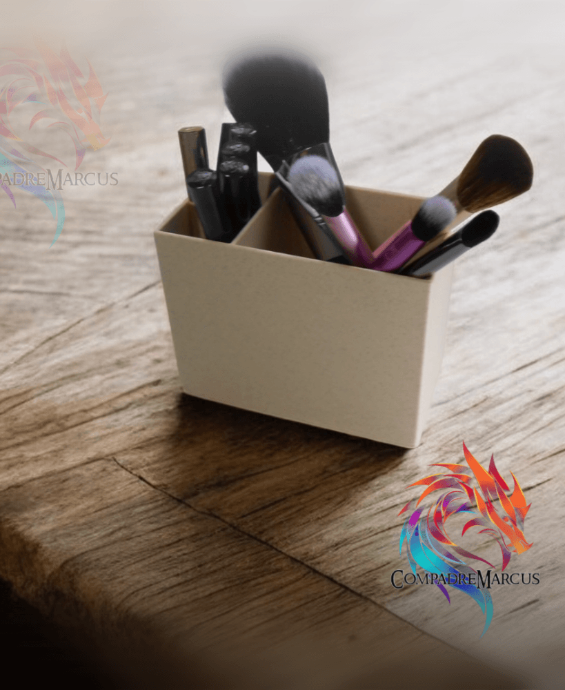 basic makeup brush holder 1 / No supports 3d model